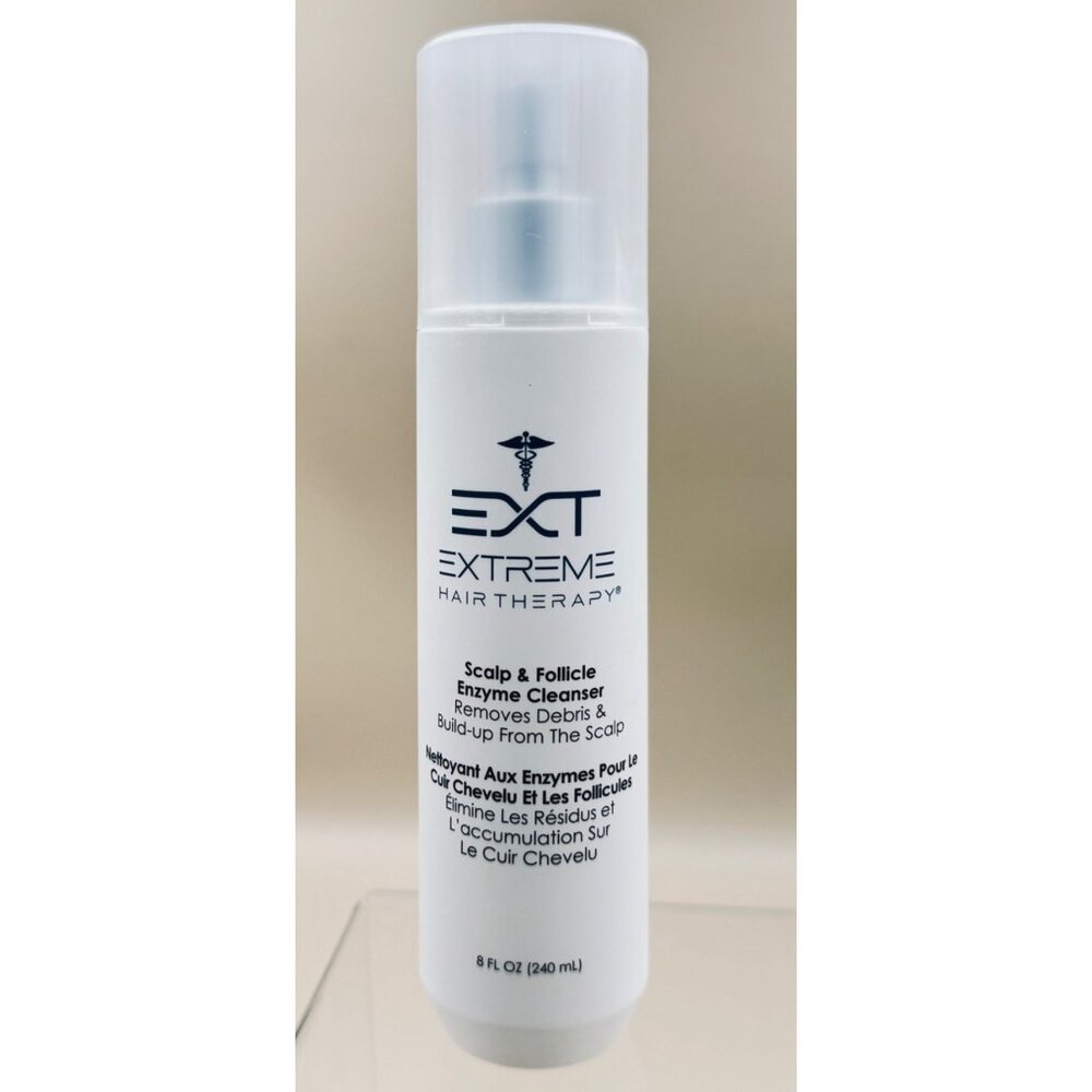 EXT Extreme Hair Therapy Scalp & Follicle Enzyme Cleanser 8 oz. NEW